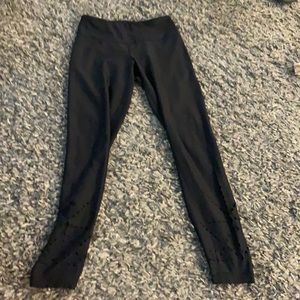 90 Degree full length black leggings